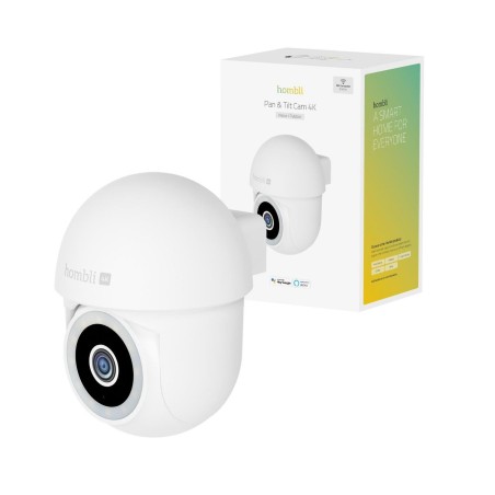 Hombli Pan Tilt Cam 4K - Ultimate Security Camera with Crystal Clear Video Quality & Smart Features
